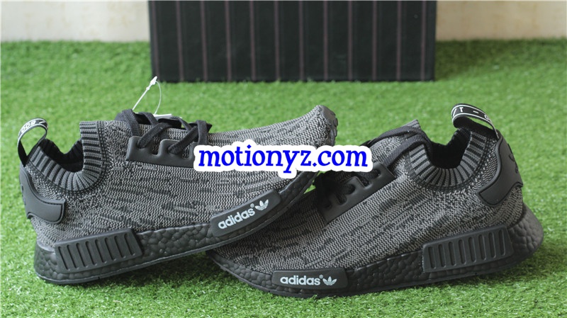 Adidas NMD Primeknit Pitch Black Real Boost